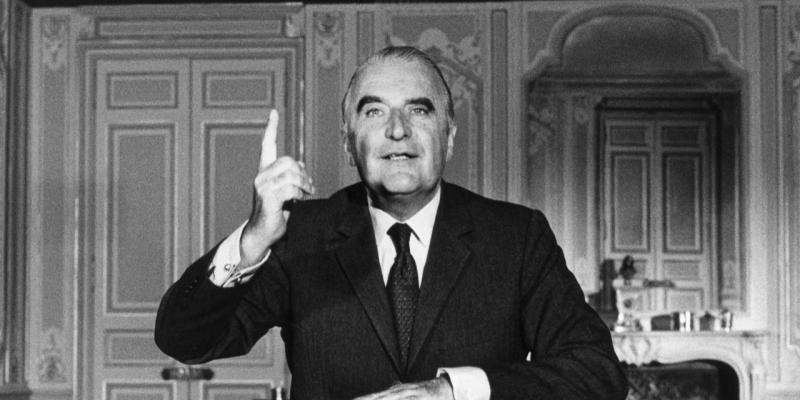 Georges Pompidou en 1972