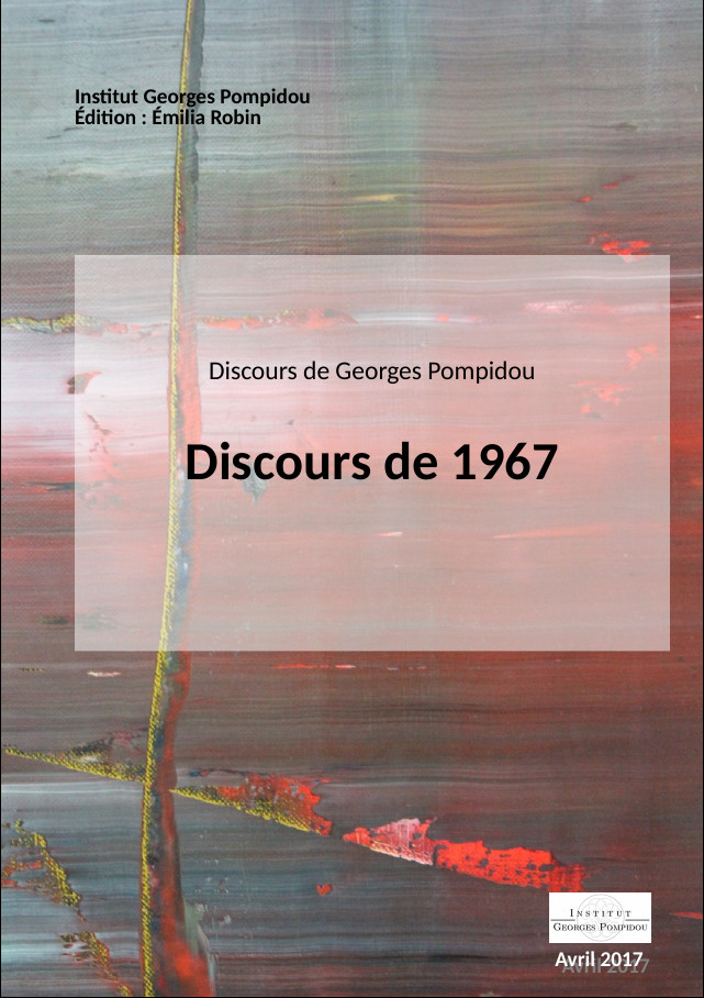 Couverture du volume 1967