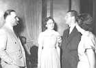 Georges Pompidou lors d'une soirée photographie