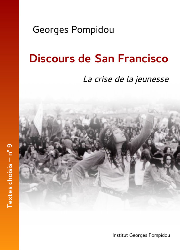 discours de San Franscisco - la crise de la jeunesse couverture