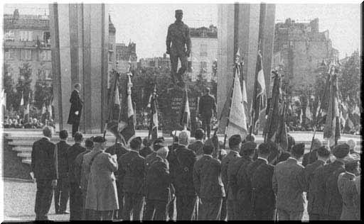 Inauguration du monument au maréchal Leclerc (1969)