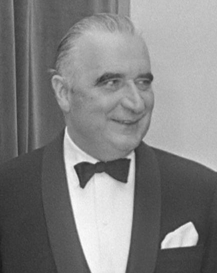 Georges Pompidou à la conférence de La Haye (1969)