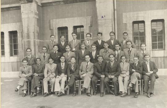 Inauguration de l'amphithéâtre Georges Pompidou