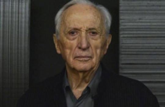 Remise du prix Pompidou 2006 à Pierre Soulages 