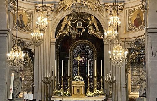 Messe à la mémoire de Georges Pompidou