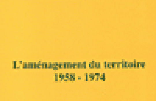 L'aménagement du territoire