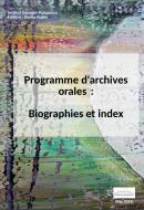 Archives orales de l'Institut Georges Pompidou